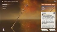 Staff of the Scarlet Sands is a great 5-star Polearm (Image via HoYoverse)